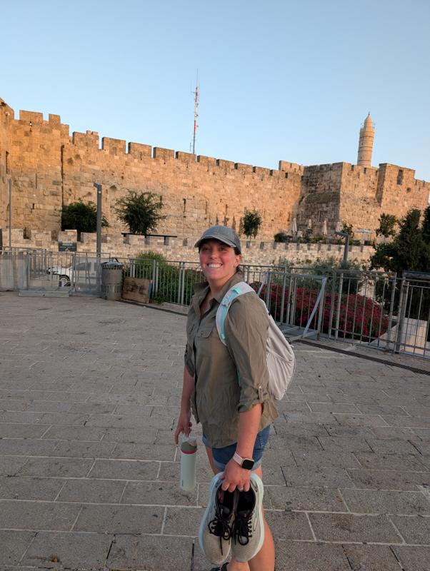 At the Tower of David