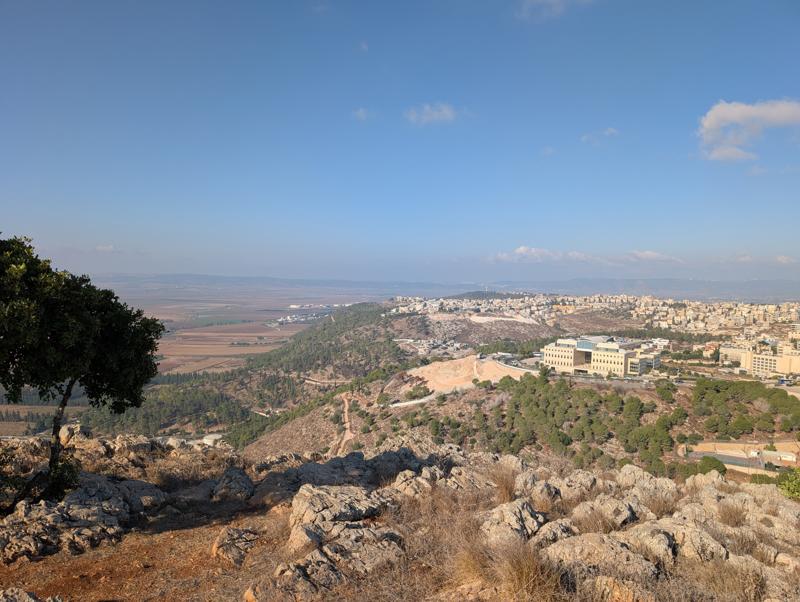 Mount Precipice over the Jezreel Valley