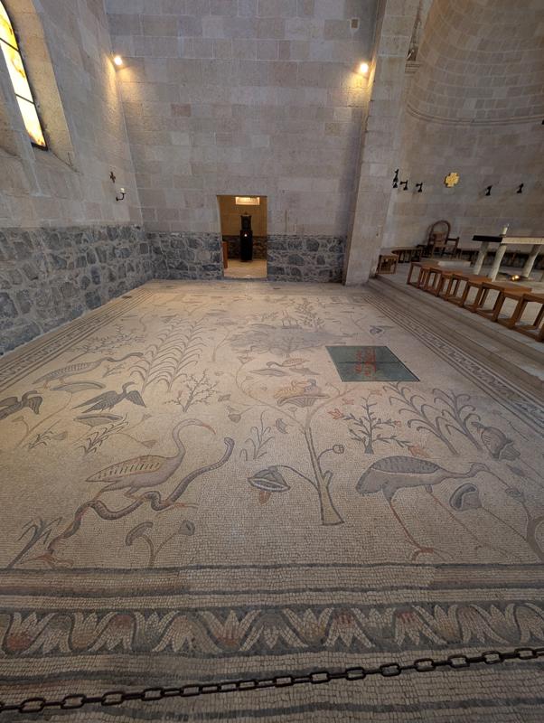 Mosaic at Tabgha