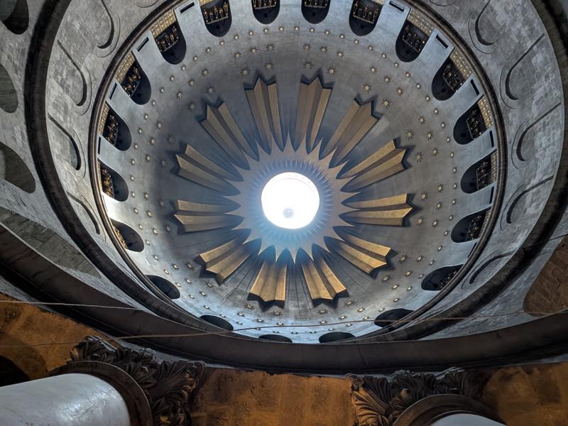 The rotunda dome